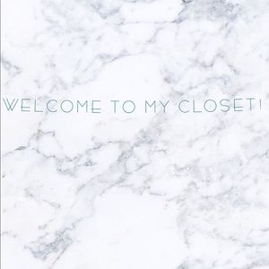 Welcome to my Closet!